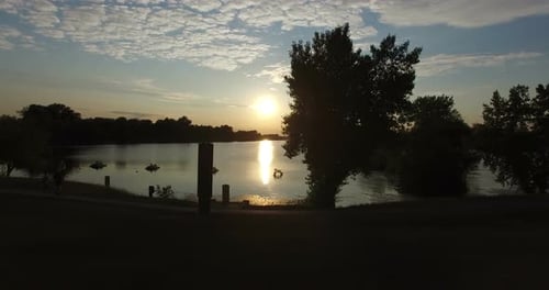 Sunset On Jarun Lake 3