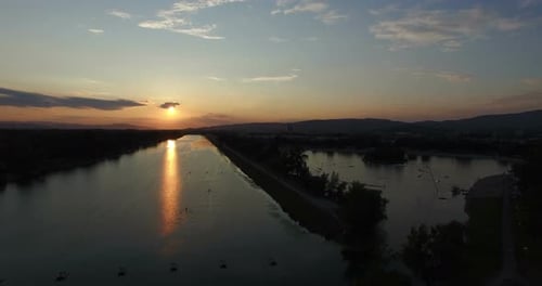 Sunset On Jarun Lake 5