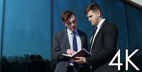 Geschäftliche Diskussion