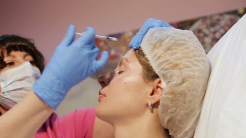 Cosmetic Injection In The Spa Salon