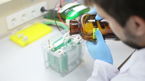 Laboratory Workplace For DNA Test