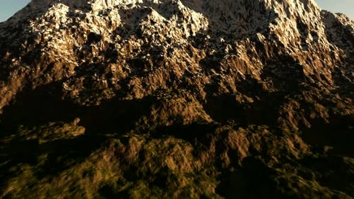 Aerial Shot Of Big Mountain 4