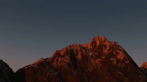 Aerial Shot Of Big Mountain 8