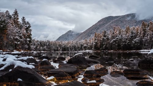 Mountain Lake Landscape