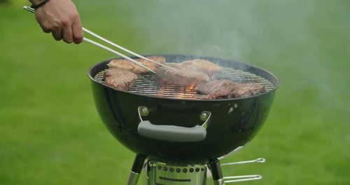 Grilling on a Kettle Grill