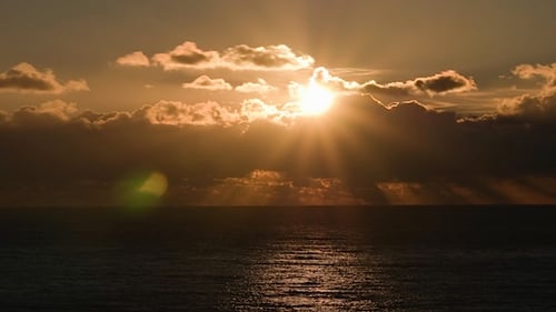 Atemberaubender Sonnenuntergang