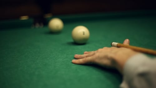 Billiards Table and Balls