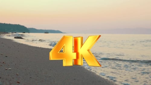 Sea Waves Washing The Shore