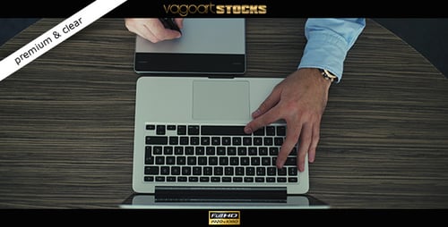 Designer Using Laptop