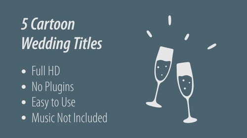 Cartoon Wedding Titles