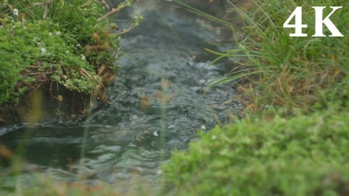 Durchfluss des Wassers