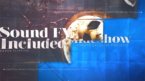 Folding Photos Slideshow