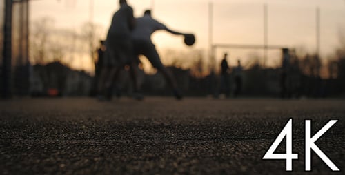 Straßen-Basketball