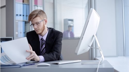 Trainee in the Office
