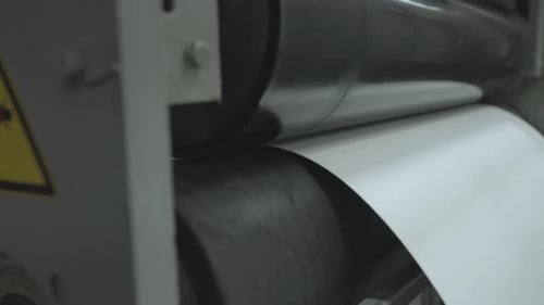 Ligne d'extrusion de feuilles de plastique