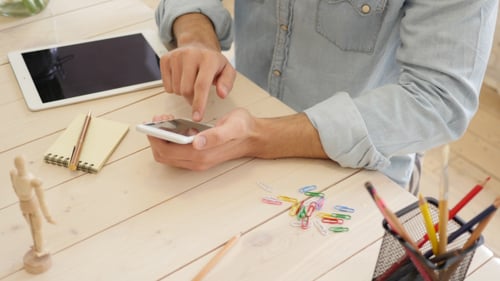 Communication avec le client, messagerie texte