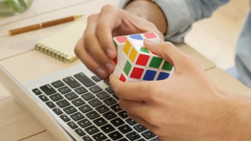 Solving Rubik Box