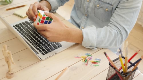 Über Projekt nachdenken, Rubik Cube lösen