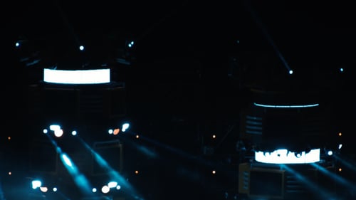 Lichter auf der Bühne