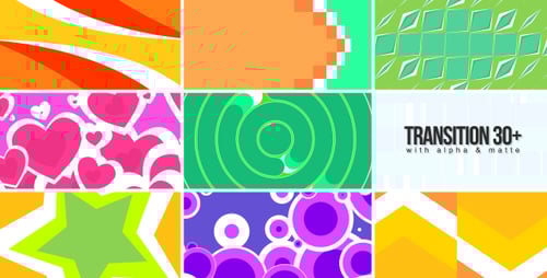 Modern Geometric Shape Transition Pack