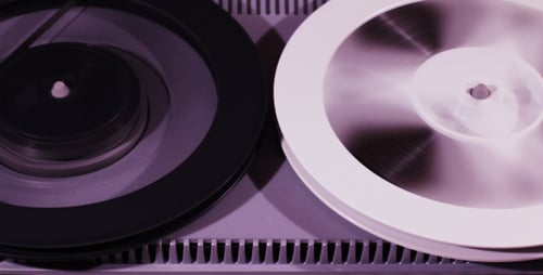 Playback And Rewind Reel To Reel Tape