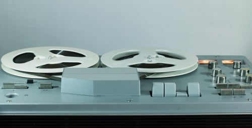 Playback Reel To Reel Tape