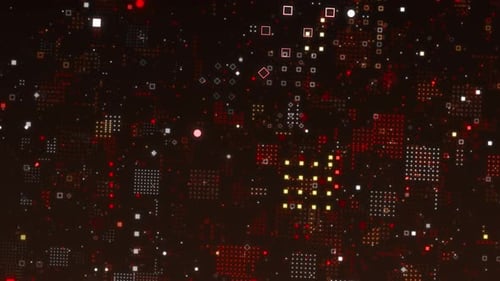 Abstract Grid Lines and dots background