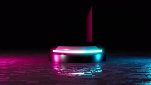 Science fiction sign board