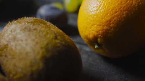 Close Up of Fresh Colorful Fruits