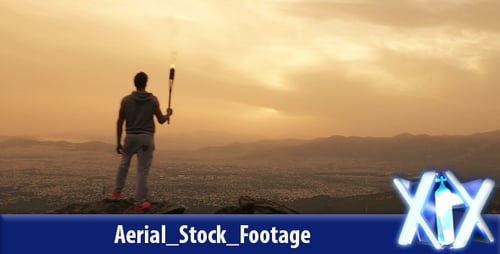 Portador da tocha dos Jogos Olímpicos