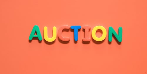 The Man Puts the Word Letters