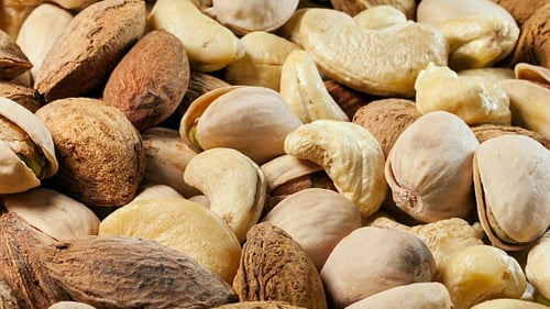 Nuts Background