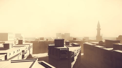 Survol de la ville arabe 2