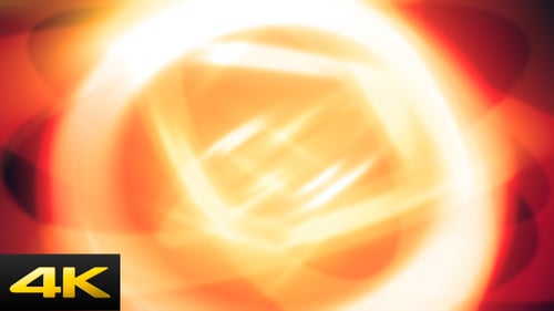 Abstract Glowing Energy Swirl Light Trails Background Loop