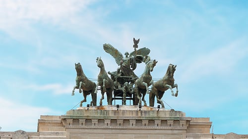 Palace of Justice in Rome, Italy