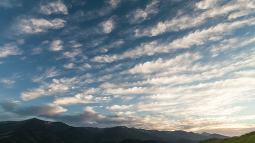 Wunderschöne Wolken