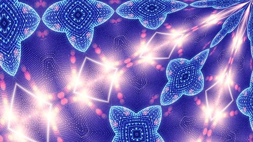 Rotation Rays Blue Animated Background