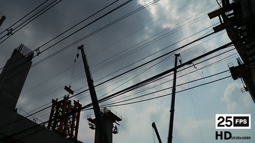 Construcción de Skytrain
