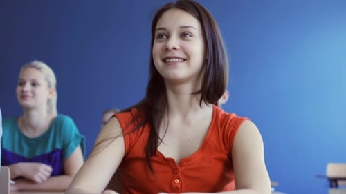 Students Showing Thumbs Up On Lesson At School 11