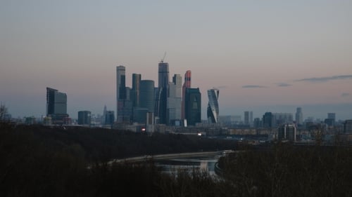 Cityscape at Sunrise