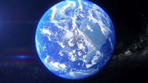 Realistic Earth Zoom Japan