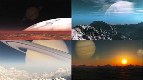Exoplanet Pack (Pack of 4)
