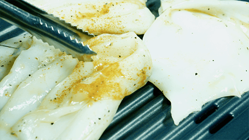 Cuttlefish Squid on the Grill