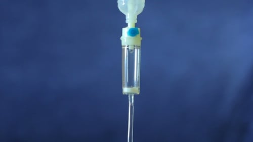 Drop Counter On a Blue Background 3