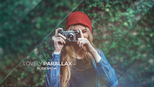 Modern Parallax Slideshow for Photo and Video Display
