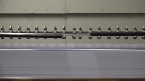 High Speed Industrial Paper Cutting Machine Close Up