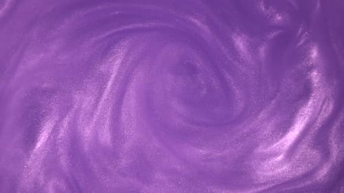 Metallic Purple Paint Swirl Abstract Background