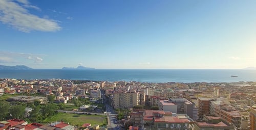 European City By the Sea Aerial 4