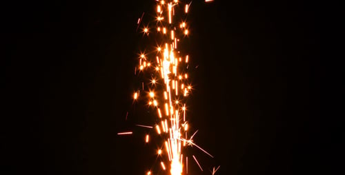 Sparks Flame Light von Fireworks 8
