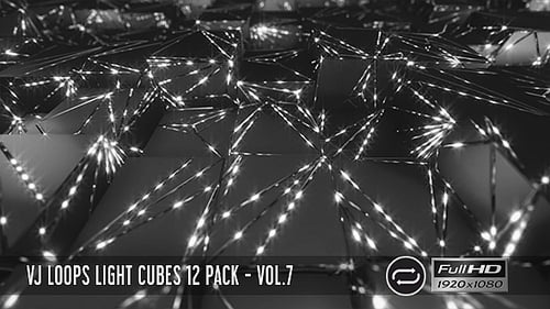 VJ Loops Lichtwürfel Vol.7 - 12er-Pack